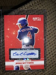 Josh Vitters Just Stars 2008 Autograph Just Minors Card #67/100