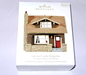 Hallmark Keepsake 2011 ARTS & CRAFTS BUNGALOW ORNAMENT Mint in Box FREE Shipping - Picture 1 of 6