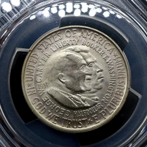 1951-S Washington-Carver Commemorative Silver Half Dollar PCGS MS66 Gem Mint - Picture 1 of 3