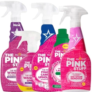 The Pink Stuff Detergente Smacchiatore Miracoloso Multiuso Casa Pezzi Assortiti - Foto 1 di 11