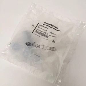 Turck DBS 8141-0 gerader Stecker M12 4-polig Eurofast Feld kabelgebundener Stecker - Bild 1 von 4