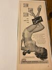 Vintage 1950 Spun Lo Undies Pin Up Art ad