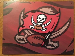Blechschild Vintage Tampa Bay Buccaneers NFL - Bild 1 von 1