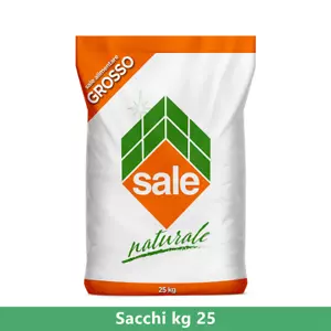 SALE GRANULARE PER PISCINA 1/2 PEDANA DA 20 SACCHI DA 25 KG ELETTROLISI ACQUA - Foto 1 di 2