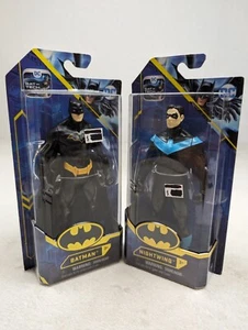 Batman Nightwing Action Figuren Spin Master DC Bat Tech WB Schild 2 Stück! Neu im Karton - Bild 1 von 22