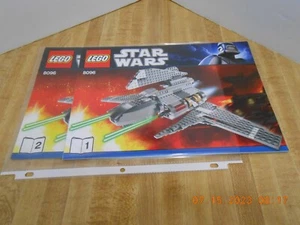 Lego Star Wars 8096 Emperor Palpatine's Shuttle Instruction Manuals Only EUC - Picture 1 of 2