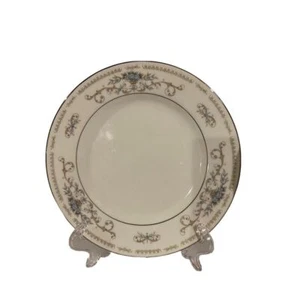 Fine Porcelain China of Japan Diane Wade Bread & Butter Plates Silver Trim Set 5 - Picture 1 of 4