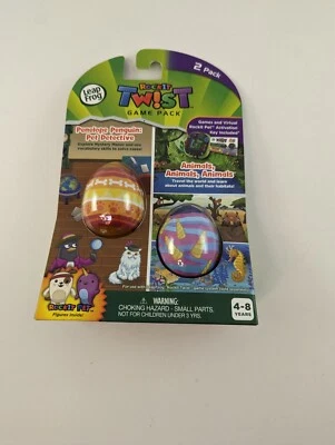Leapfrog Rockit Twist Game 2 Pack New In Package Penelope Penguin Pet Detective - Image 1 of 4