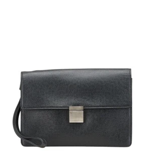 LOUIS VUITTON Taiga Selenga Clutch bag Second bag M30782 Women 【Used】 - Picture 1 of 9