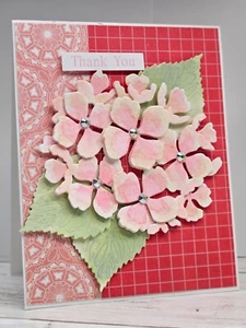 Handmade Greeting Card Keepsake Quality ocbrandy Thank you f - Picture 1 of 1