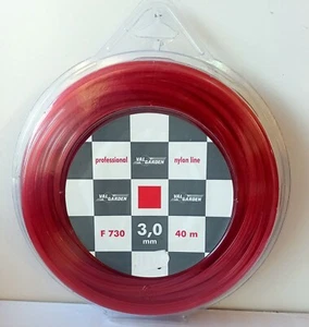 Filo Decespugliatore QUADRO ROSSO in Nylon ValGarden Professionale Varie misure - Foto 1 di 4
