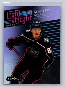 2023-24 UD Synergy #LN-SS Stanislv Svozil -Light Up The Night Rookies 108/999 - Picture 1 of 2
