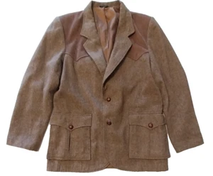 Pioneer Wear Western Mantel Braun Tweed Blazer GR 44L - Bild 1 von 5