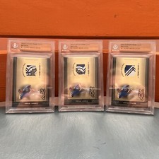 Three (3) 2004 Playoff Prime Cuts Chicago Cubs Kerry Wood Patches #’d 25