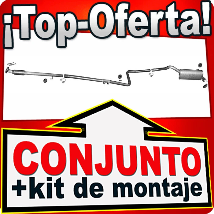 Sistema de Silenciador para FIAT DOBLO 2.0 JTD OPEL COMBO 2.0CDTi desde 2010 SWB - Imagen 1 de 1