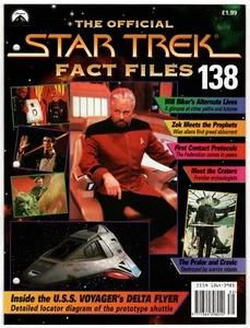 Star Trek Fact Files #138. Will Riker. VFN. - Picture 1 of 1