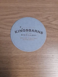 Kingsbarns Scotch Whisky Beermat/Coaster - Picture 1 of 2