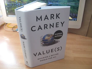 Mark Carney Signed 1st Value(s) Canadian Prime Minister Governor Bank England B - Picture 1 of 8