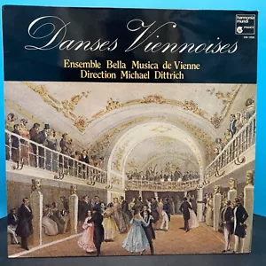 Harmonia Mundi France HM 1058 Danses Viennoises Michael Dittrich Vinyl NM 1981 - Picture 1 of 3