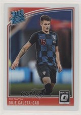2018-19 Panini Donruss Rated Rookie Optic Duje Caleta-Car #187