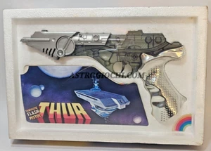 TH3 PROJECT SPACE FLASH PISTOL GUN THUR VINTAGE '70 NEW IN BOX EDISON TOYS - Picture 1 of 7