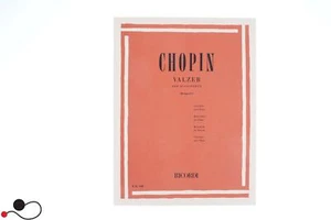 SPARTITO RICORDI CHOPIN VALZER PER PIANOFORTE - Foto 1 di 2