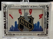 JEREMY ROENICK 2019-20 LEAF ULTIMATE HOCKEY One Timer Jumbo Patch 1/1