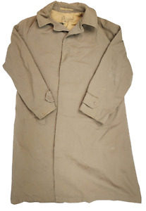 Vintage 1965 British Military Raincoat, Mens by J. Mandelberg & Co *mocinc.1982*