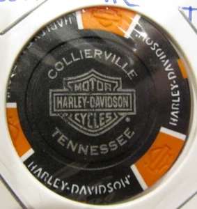 Bumpus Harley-Davidson Poker Chip Collierville, TN Harley Davidson Tennessee - Imagen 1 de 2