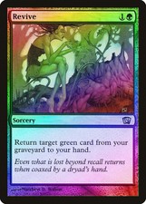 Revive FOIL 8th Edition NM Green Uncommon MAGIC THE GATHERING CARD ABUGames