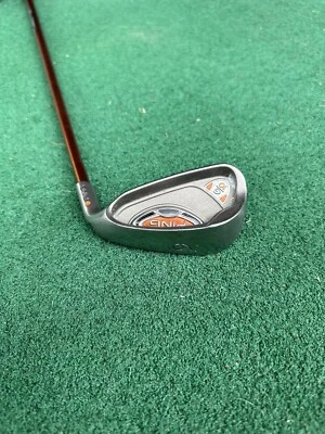 PING G10 ORANDE DOT 9 IRON, PING TFC 129 SOFT GRAPHITE REGULAR FLEX SHAFT RH - Image 1 of 4