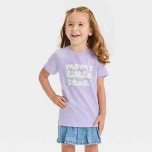 Carter's Kid Girls' Short Sleeve Graphic Tee Size 4-14 - Picture 1 of 11