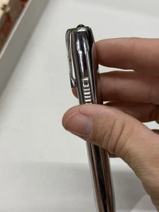 Vtg Rayovac Pocket Flashlight Silver tone - Picture 1 of 7