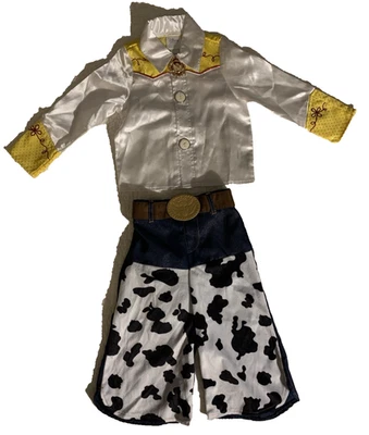 Disney Store Toy Story Pixar JESSIE 2-pc Girls Costume Size 2/3 Cowgirl - Image 1 of 4