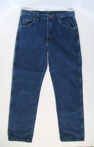 Wrangler 965T1DS Premium Quality Medium Wash Regular Fit Jeans Sz 36 X 32 - Picture 1 of 6