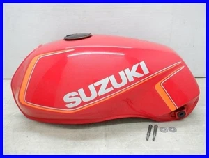 GSX400E GK53CD Gas Tank Fuel Tank Gas Tank Cap Suzuki Red - Picture 1 of 9