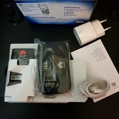 Huawei E5576-320 LTE-WLAN-Hotspot Modem - Schwarz - Bild 1 von 4