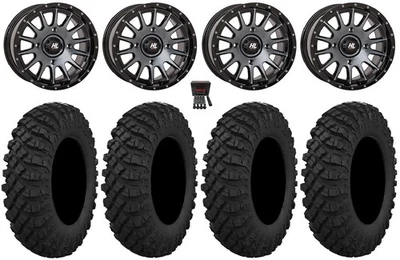 High Lifter HL25 15" Wheels Dt 30" Crawler XP Tires Polaris Sportsman / RZR / Foto 1 de 4