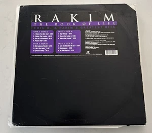 Rakim - The Book Of Life LP Vinyl Record PROMO - Picture 1 of 7