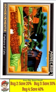 Plethora of Cats 2024 Panini Minecraft #196 007498 - Picture 1 of 2