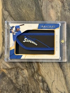 2018 Panini Immaculate Vladimir Guerrero Jr. Glove /6 Rookie Superman Patch RARE - Picture 1 of 2