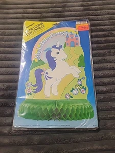 Neu aus altem Lagerbestand My Little Pony Glory einzigartiges Waben-Herzstück 1984 versiegelt 12,5" x 8,75" - Bild 1 von 7
