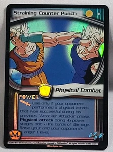 Dragon Ball Z DBZ CCG FOIL Straining Counter Punch 31 Unlimited Babidi Saga LP - Picture 1 of 9