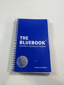 The Bluebook: A Uniform System of Citation - Spiral-bound - Good - Bild 1 von 5