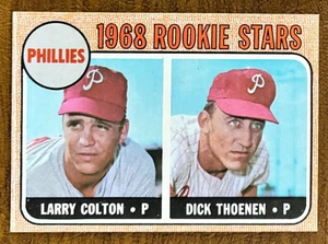 1968 Topps Baseball #348 Larry Colton - Philadelphia Phillies - EX-MT - Bild 1 von 2