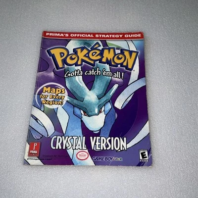 Pokemon Crystal Version Prima Official Strategy Guide book good used see pics  - Image 1 of 4
