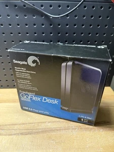 (N) Seagate FreeAgent GoFlex Desk 1TB USB 3.0 9ZQ2N1-570 External Hard Drive - Picture 1 of 5