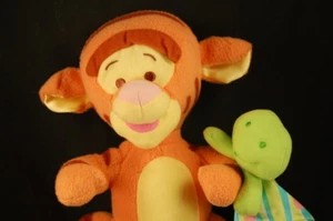 Tigger Disney Baby Rattle Blanket Orange Pink Fisher Price Plush 10" Toy Lovey - Picture 1 of 1