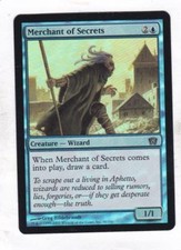 Magic: MTG: 8th Edition: Foil: Merchant of Secrets