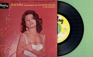 DALIDA Je pars, Alone, Timide Serenade BARCLAY 70165 M Pres France 1958 EP VG+ - Picture 1 of 5